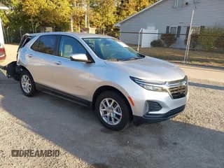 ✅ 2022 Chevrolet Equinox LT • VIN: 3GNAXKEV5NL253607 • Lot: 43227377. Wystawiony na IAAI z przebiegiem 37 421 mil. Bezpłatny archiwum sprzedaży aukcyjnych z USA i szczegółowy raport historii pojazdu na DreamBid. Zdjęcie 1.