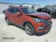 2018 Hyundai Santa Fe 2.4L with VIN 5XYZUDLB4JG520665, listed as a Copart auction lot 56243165 with 102,252 mi miles and Salvage title. Bid and sale history available at DreamBid. Image 4.