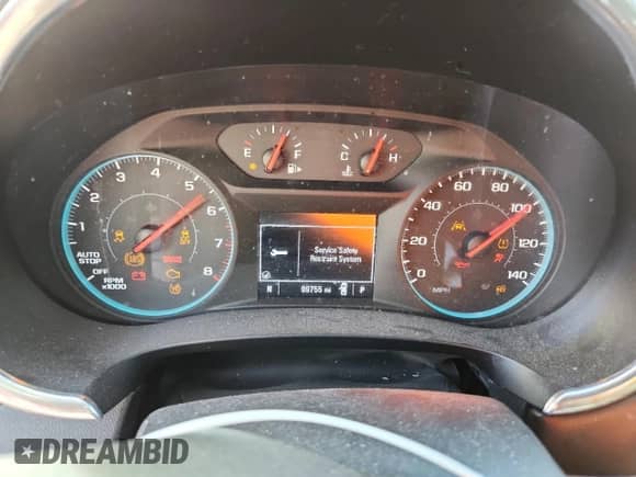 2019 Chevrolet Malibu LT with VIN 1G1ZD5ST2KF115479, listed as a Copart auction lot 80122155 with 99,755 mi miles and Salvage title. Bid and sale history available at DreamBid. Image 9.