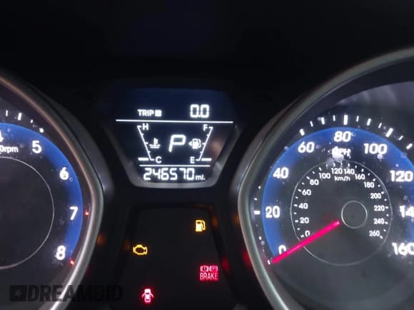 ✅ 2016 Hyundai Elantra SE • VIN: 5NPDH4AE9GH660921 • Lot: 43853410. Listed on IAAI with 246,570 mi. Free auction sales archive from the USA and detailed vehicle history report at DreamBid. Image 7.