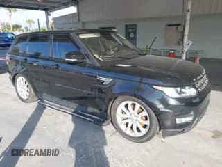 ✅ 2016 Land Rover Range Rover Sport HSE • VIN: SALWR2VF1GA581479 • Lot: 43886022. Listed on IAAI with 91,652 mi. Free auction sales archive from the USA and detailed vehicle history report at DreamBid. Image 1.