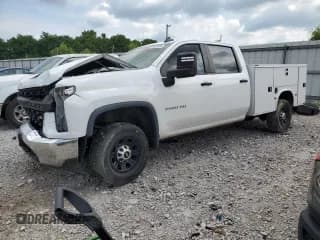 ✅ 2021 Chevrolet Silverado 2500HD Work Truck • VIN: 1GB1YLE7XMF190546 • Лот: 66920665. Опубликован ранее на Copart с пробегом 106 253 миль. Бесплатный доступ к архиву аукционных продаж из США и подробный отчёт об истории автомобиля на DreamBid. Изображение 1.