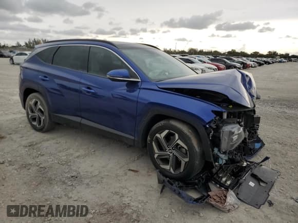 ✅ 2023 Hyundai Tucson Limited • VIN: 5NMJE3AE8PH165600 • Lot: 70328234. Listed on Copart with 33,094 mi. Free auction sales archive from the USA and detailed vehicle history report at DreamBid. Image 4.