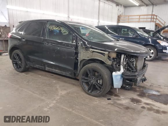 ✅ 2019 Ford Edge ST • VIN: 2FMPK4AP8KBC01377 • Lot: 43607477. Listed on IAAI with 84,255 mi. Free auction sales archive from the USA and detailed vehicle history report at DreamBid. Image 1.