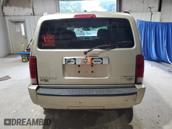 ✅ 2010 Dodge Nitro SXT • VIN: 1D4PU5GK1AW124187 • Lot: 64784875. Listed on Copart with 103,950 mi. Free auction sales archive from the USA and detailed vehicle history report at DreamBid. Image 6.