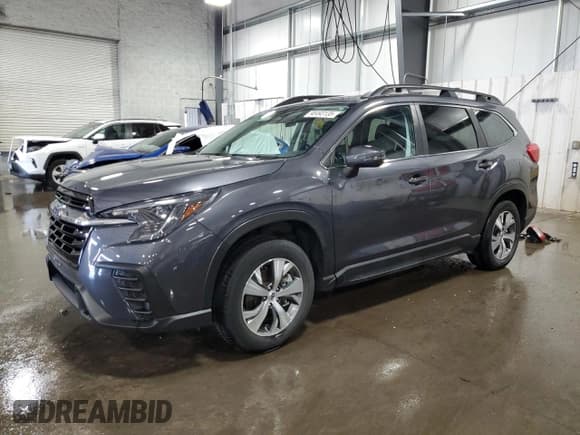 ✅ 2023 Subaru Ascent Premium • VIN: 4S4WMAED0P3449196 • Lot: 90493135. Listed on Copart with 34,169 mi. Free auction sales archive from the USA and detailed vehicle history report at DreamBid. Image 1.
