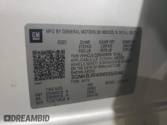 2021 Chevrolet Blazer LT z VIN 3GNKBJR40MS550044, wystawiony jako Copart lot #62065623 z przebiegiem 28 703 mil mil oraz . Historia ofert i sprzedaży dostępna na DreamBid. Obrazek 13.