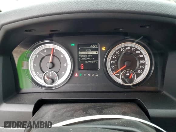 2015 Ram 1500 Tradesman with VIN 3C6JR6DG2FG618159, listed as a Copart auction lot 47571295 with 54,799 mi miles and Clean title. Bid and sale history available at DreamBid. Image 9.