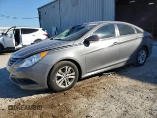 ✅ 2014 Hyundai Sonata GLS • VIN: 5NPEB4AC1EH829900 • Lot: 91104535. Listed on Copart with 129,884 mi. Free auction sales archive from the USA and detailed vehicle history report at DreamBid. Image 1.