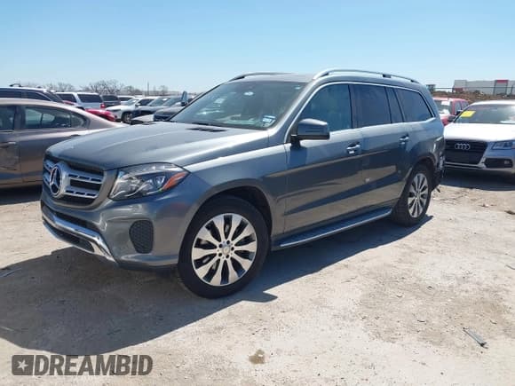 ✅ 2017 Mercedes-Benz GLS 450 • VIN: 4JGDF6EE9HA829030 • Lot: 41861336. Listed on IAAI with 107,836 mi. Free auction sales archive from the USA and detailed vehicle history report at DreamBid. Image 2.
