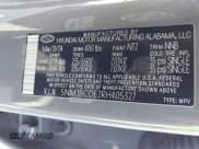 ✅ 2024 Hyundai Tucson SEL • VIN: 5NMJBCDE2RH405327 • Lot: 43228524. Listed on IAAI with 47,629 mi. Free auction sales archive from the USA and detailed vehicle history report at DreamBid. Image 9.