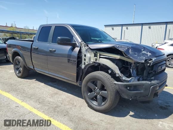 ✅ 2020 Ram 1500 Warlock • VIN: 1C6RR6GG0LS105267 • Лот: 68007745. Опубликован ранее на Copart с пробегом 46 593 миль. Бесплатный доступ к архиву аукционных продаж из США и подробный отчёт об истории автомобиля на DreamBid. Изображение 4.