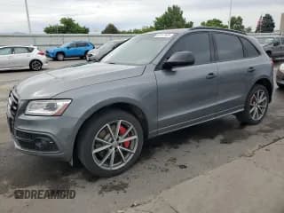 ✅ 2017 Audi SQ5 Premium Plus • VIN: WA1CCAFP4HA002123 • Lot: 59167535. Listed on Copart with 113,321 mi. Free auction sales archive from the USA and detailed vehicle history report at DreamBid. Image 1.