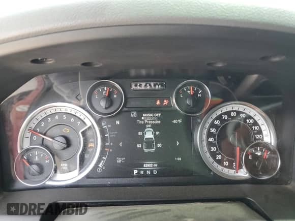 2019 Ram 1500 Warlock z VIN 1C6RR7GT7KS636631, wystawiony jako Copart lot #52769475 z przebiegiem 83 902 mil mil oraz Szkoda całkowita • Salvage title. Historia ofert i sprzedaży dostępna na DreamBid. Obrazek 9.