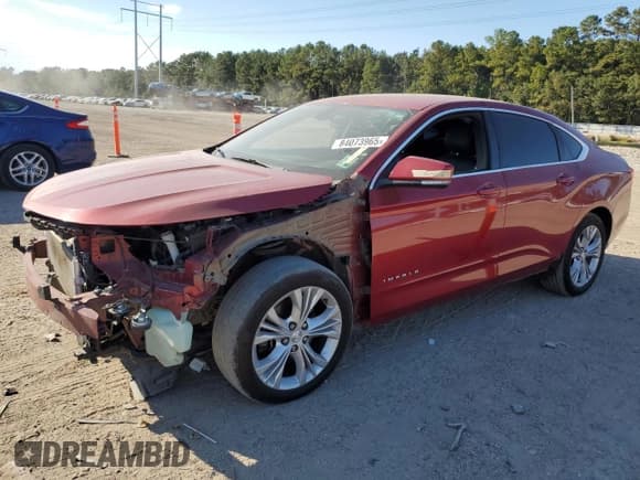 ✅ 2015 Chevrolet Impala LT • VIN: 1G1125S30FU121415 • Лот: 84073965. Опубликован ранее на Copart с пробегом 157 357 миль. Бесплатный доступ к архиву аукционных продаж из США и подробный отчёт об истории автомобиля на DreamBid. Изображение 1.