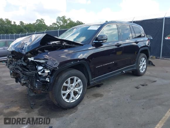✅ 2023 Jeep Grand Cherokee Limited • VIN: 1C4RJHBG3P8741929 • Лот: 43158980. Опубликован ранее на IAAI с пробегом 65 605 миль. Бесплатный доступ к архиву аукционных продаж из США и подробный отчёт об истории автомобиля на DreamBid. Изображение 2.