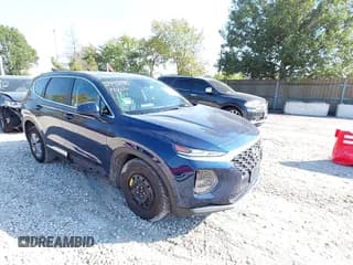 ✅ 2019 Hyundai Santa Fe SE • VIN: 5NMS2CAD8KH128415 • Lot: 43334550. Wystawiony na IAAI z przebiegiem 71 478 mil. Bezpłatny archiwum sprzedaży aukcyjnych z USA i szczegółowy raport historii pojazdu na DreamBid. Zdjęcie 1.