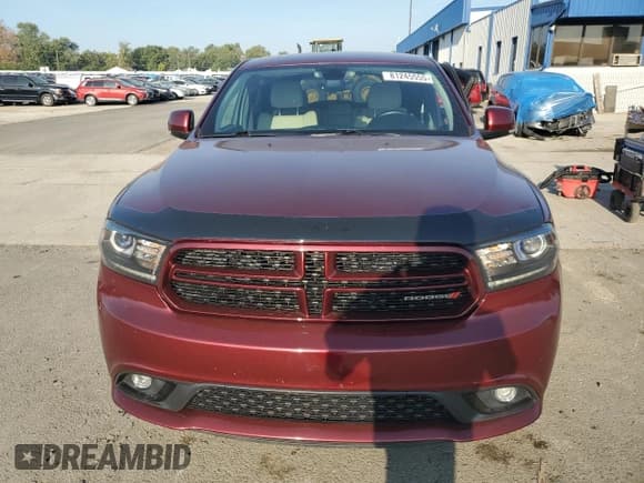 ✅ 2017 Dodge Durango GT • VIN: 1C4RDJDG7HC847181 • Lot: 81245555. Listed on Copart with 118,016 mi. Free auction sales archive from the USA and detailed vehicle history report at DreamBid. Image 5.