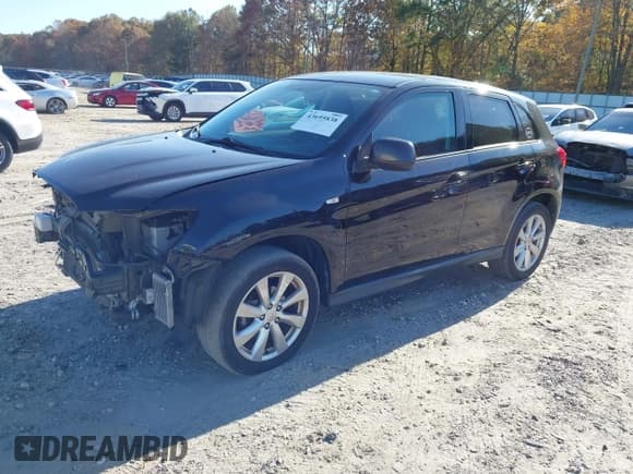 ✅ 2015 Mitsubishi Outlander ES • VIN: 4A4AR3AW2FE042995 • Lot: 43695838. Listed on IAAI with 80,074 mi. Free auction sales archive from the USA and detailed vehicle history report at DreamBid. Image 2.