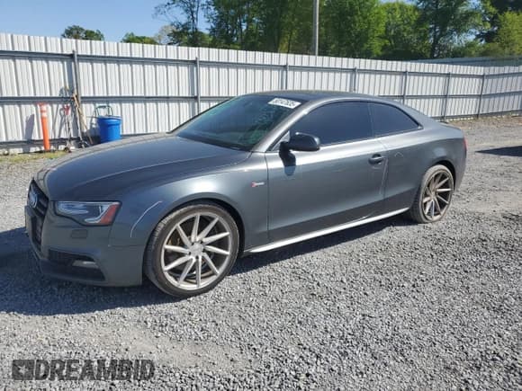 ✅ 2015 Audi S5 Premium Plus • VIN: WAUCGAFR5FA036870 • Lot: 50147635. Listed on Copart with 160,692 mi. Free auction sales archive from the USA and detailed vehicle history report at DreamBid. Image 1.