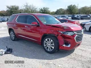 2021 Chevrolet Traverse Premier с VIN 1GNERKKW9MJ199825, выставлен на аукционе IAAI как лот 41369691 с пробегом 49 583 миль миль и . История ставок и продаж доступна на DreamBid. Изображение 1.