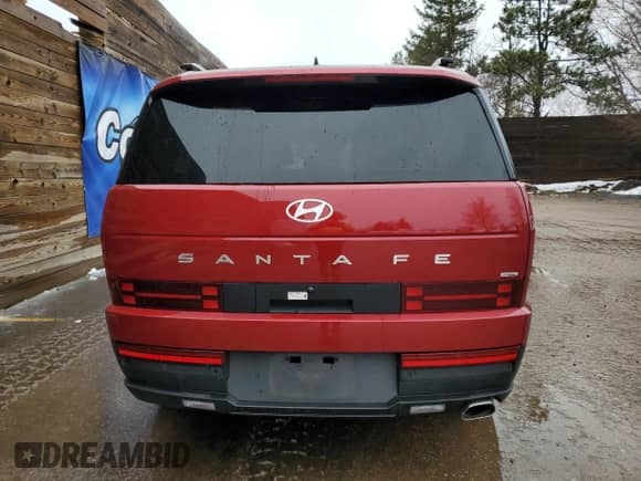 2024 Hyundai Santa Fe SEL с VIN 5NMP2DGL9RH027534, выставлен на аукционе Copart как лот 51448425 с пробегом 25 821 миль миль и Чистый • Clean title. История ставок и продаж доступна на DreamBid. Изображение 6.