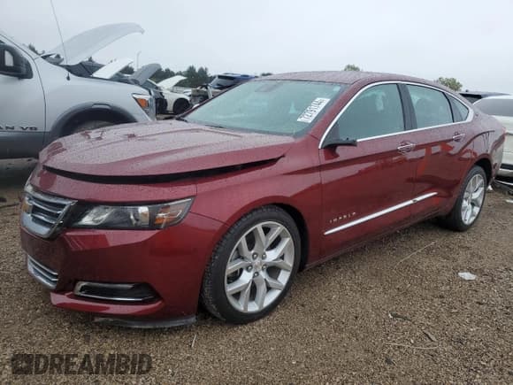 ✅ 2017 Chevrolet Impala Premier • VIN: 2G1145S31H9106089 • Лот: 72791744. Опубликован ранее на Copart с пробегом 46 703 миль. Бесплатный доступ к архиву аукционных продаж из США и подробный отчёт об истории автомобиля на DreamBid. Изображение 1.