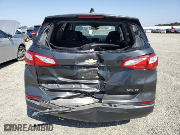 2019 Chevrolet Equinox LT with VIN 3GNAXUEVXKL129937, listed as a Copart auction lot 84450375 with 105,080 mi miles and Salvage title. Bid and sale history available at DreamBid. Image 6.