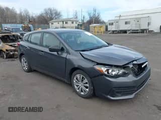 2021 Subaru Impreza with VIN 4S3GTAB67M3714919, listed as a IAAI auction lot 41837538 with 39,370 mi miles and . Bid and sale history available at DreamBid. Image 1.