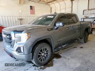 ✅ 2021 GMC Sierra 1500 AT4 • VIN: 1GTU9EET9MZ183844 • Лот: 80211985. Опубликован ранее на Copart с пробегом 86 980 миль. Бесплатный доступ к архиву аукционных продаж из США и подробный отчёт об истории автомобиля на DreamBid. Изображение 1.