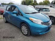✅ 2014 Nissan Note SV • VIN: 3N1CE2CP5EL432843 • Lot: 80937465. Listed on Copart with 119,960 mi. Free auction sales archive from the USA and detailed vehicle history report at DreamBid. Image 1.