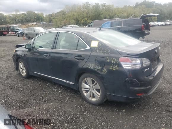 ✅ 2010 Lexus HS 250h Premium • VIN: JTHBB1BA4A2013160 • Lot: 81464885. Listed on Copart with 155,127 mi. Free auction sales archive from the USA and detailed vehicle history report at DreamBid. Image 2.