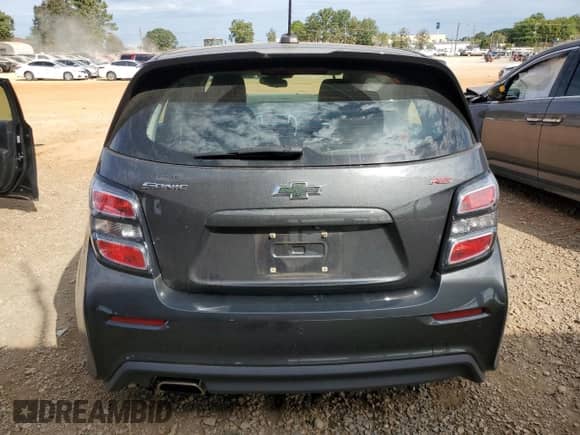 2020 Chevrolet Sonic Premier with VIN 1G1JF6SB0L4135912, listed as a Copart auction lot 76198844 with 20,863 mi miles and Salvage title. Bid and sale history available at DreamBid. Image 6.