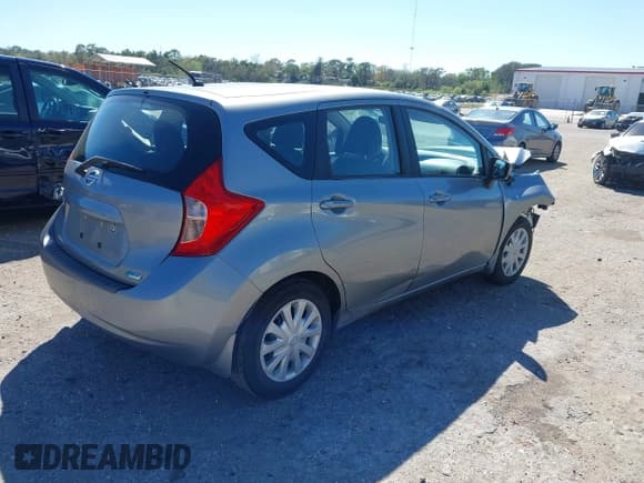 ✅ 2015 Nissan Note S • VIN: 3N1CE2CP3FL393221 • Lot: 41743098. Listed on IAAI with 119,502 mi. Free auction sales archive from the USA and detailed vehicle history report at DreamBid. Image 4.