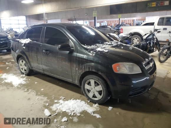 2009 Chevrolet Aveo 1LT z VIN KL1TD56E29B626627, wystawiony jako Copart lot #87475664 z przebiegiem 68 994 mil mil oraz Szkoda całkowita • Salvage title. Historia ofert i sprzedaży dostępna na DreamBid. Obrazek 4.