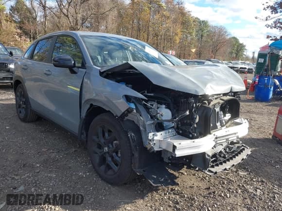 ✅ 2025 Honda HR-V Sport • VIN: 3CZRZ2H54SM776103 • Lot: 43689620. Listed on IAAI with 12,203 mi. Free auction sales archive from the USA and detailed vehicle history report at DreamBid. Image 1.