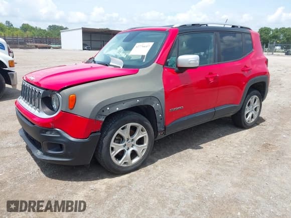 ✅ 2017 Jeep Renegade Limited • VIN: ZACCJBDB3HPG32093 • Лот: 42776647. Опубликован ранее на IAAI с пробегом 77 331 миль. Бесплатный доступ к архиву аукционных продаж из США и подробный отчёт об истории автомобиля на DreamBid. Изображение 2.