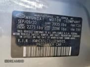 ✅ 2020 Hyundai Ioniq Blue • VIN: KMHC65LC1LU234915 • Lot: 93970365. Listed on Copart with 79,039 mi. Free auction sales archive from the USA and detailed vehicle history report at DreamBid. Image 13.