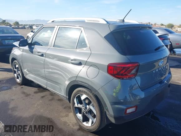 ✅ 2023 Hyundai Venue SEL • VIN: KMHRC8A33PU237053 • Lot: 41151941. Listed on IAAI with 15,486 mi. Free auction sales archive from the USA and detailed vehicle history report at DreamBid. Image 3.