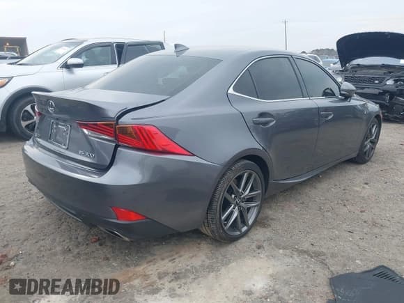 ✅ 2019 Lexus IS 300 • VIN: JTHBA1D28K5095306 • Lot: 41794053. Listed on IAAI with 45,519 mi. Free auction sales archive from the USA and detailed vehicle history report at DreamBid. Image 4.