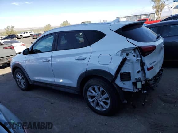 2020 Hyundai Tucson Value z VIN KM8J33A41LU230704, wystawiony jako Copart lot #72562904 z przebiegiem 41 000 mil mil oraz Szkoda całkowita • Salvage title. Historia ofert i sprzedaży dostępna na DreamBid. Obrazek 2.