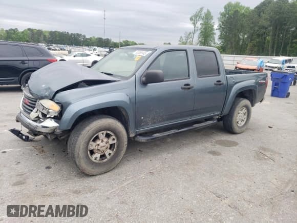 ✅ 2006 GMC Canyon SLE1 • VIN: 1GTDT136768143150 • Lot: 52889145. Listed on Copart with 301,370 mi. Free auction sales archive from the USA and detailed vehicle history report at DreamBid. Image 1.