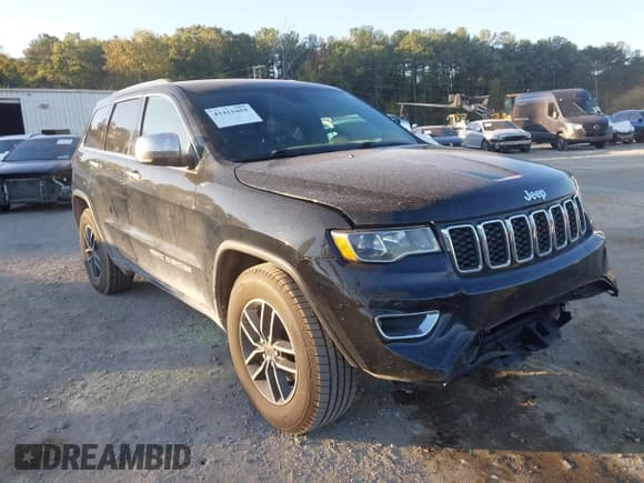 ✅ 2019 Jeep Grand Cherokee Limited • VIN: 1C4RJEBG8KC851332 • Lot: 43415459. Wystawiony na IAAI z przebiegiem 93 231 mil. Bezpłatny archiwum sprzedaży aukcyjnych z USA i szczegółowy raport historii pojazdu na DreamBid. Zdjęcie 1.