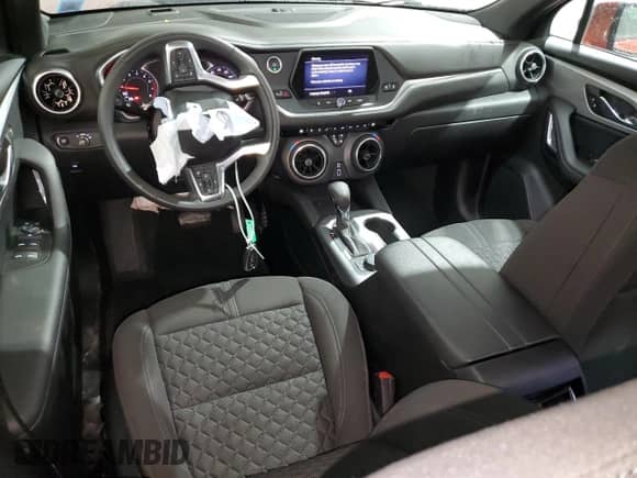 2021 Chevrolet Blazer LT with VIN 3GNKBHR42MS561460, listed as a Copart auction lot 57027994 with 41,411 mi miles and Salvage title. Bid and sale history available at DreamBid. Image 8.