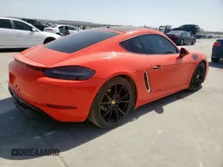 ✅ 2018 Porsche Cayman S • VIN: WP0AB2A80JS278367 • Лот: 48765985. Опубликован ранее на Copart с пробегом 72 909 миль. Бесплатный доступ к архиву аукционных продаж из США и подробный отчёт об истории автомобиля на DreamBid. Изображение 3.