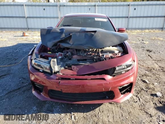 2020 Dodge Charger Scat Pack with VIN 2C3CDXGJ9LH183010, listed as a Copart auction lot 86511145 with 34,203 mi miles and Salvage title. Bid and sale history available at DreamBid. Image 5.