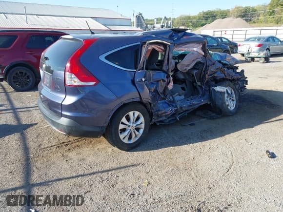 ✅ 2012 Honda CR-V EX • VIN: JHLRM4H54CC028621 • Лот: 43325395. Опубликован ранее на IAAI с пробегом Не указан. Бесплатный доступ к архиву аукционных продаж из США и подробный отчёт об истории автомобиля на DreamBid. Изображение 4.