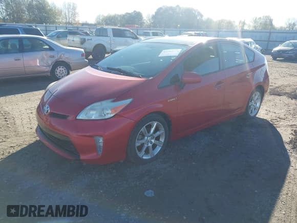 ✅ 2014 Toyota Prius Two • VIN: JTDKN3DU8E1827724 • Lot: 43793279. Listed on IAAI with 202,722 mi. Free auction sales archive from the USA and detailed vehicle history report at DreamBid. Image 2.