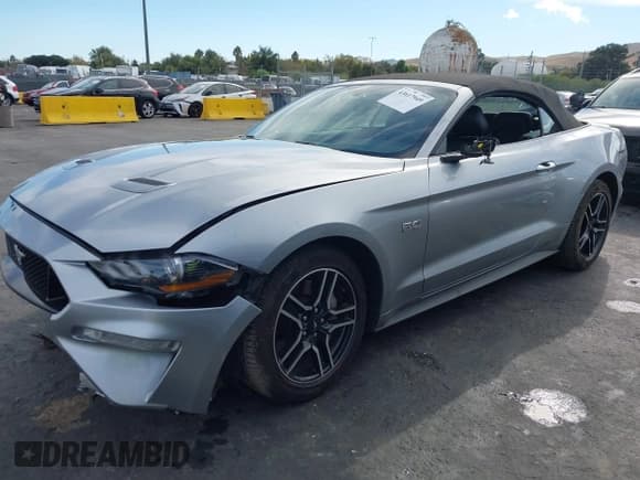 ✅ 2020 Ford Mustang GT Premium • VIN: 1FATP8FF0L5118579 • Lot: 43617949. Listed on IAAI with 62,287 mi. Free auction sales archive from the USA and detailed vehicle history report at DreamBid. Image 2.