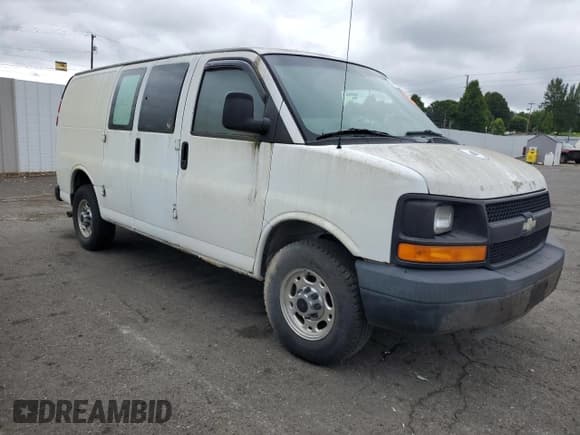✅ 2008 Chevrolet Express Cargo • VIN: 1GCGG25C481181375 • Lot: 63043075. Listed on Copart with Not provided. Free auction sales archive from the USA and detailed vehicle history report at DreamBid. Image 4.